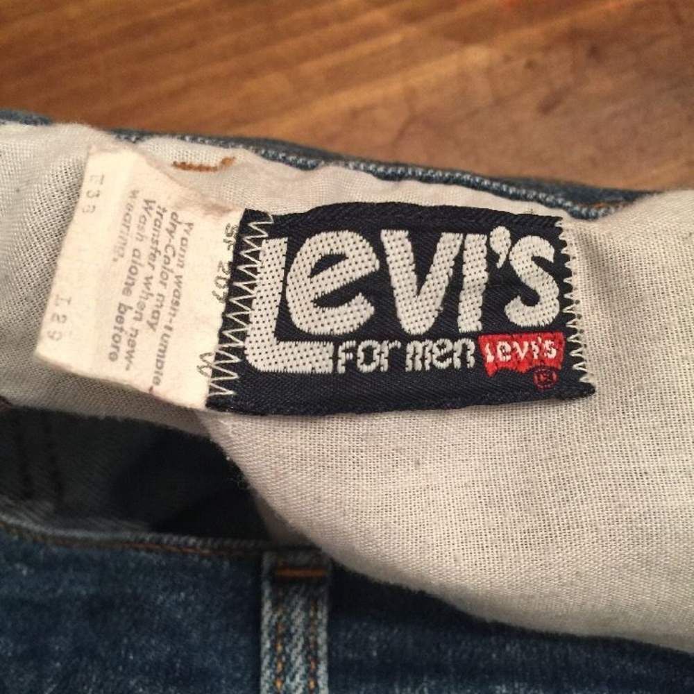 Levis Men's Vintage Orange Tab SF 207 #42 Talon Zi